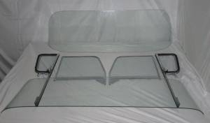 Auto City Classic - 1955-1959 Chevrolet / GMC Cab Complete Glass Package Large Back and Post Assembled Side Glass Set CG-CVY-55-59-PU-B-SSAP - Image 2