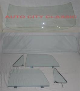Auto City Classic - 1964-1966 Chevrolet / GMC Cab Complete Glass Package Assembled Side Glass and Large Back Glass CG-CVY-64-66-PU-B-SSA - Image 3