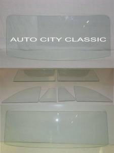 1962-1963 Ford Fairlane and Mercury Meteor 2 Door Sedan Complete Glass Package CG-FM-62-63-2S