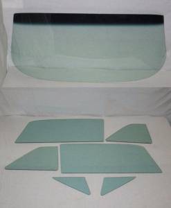 Auto City Classic - 1963-1964 Buick/ Chevrolet / Oldsmobile / Pontiac Convertible Compete Glass Package Set CGC-63-64-CHEV-CV - ORIGINAL GREEN TINT