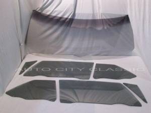 Auto City Classic - 1965 Buick / Chevrolet / Oldsmobile / Pontiac B Body Convertible Complete Glass Set CGC-65-IMP-CV - CUSTOM GREY