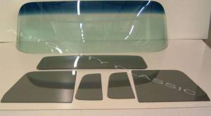 Auto City Classic - 1955-1959 Chevrolet / GMC Cab Complete Glass Package Standard Rear Back Glass CGCP-55-59-PU-A - Image 4