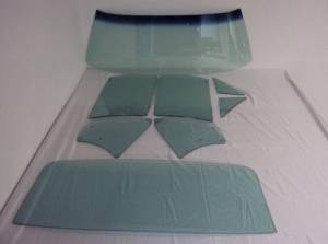 Auto City Classic - 1968-1970 Dodge Charger Fastback Hardtop Complete Glass Package CGM-68-B-BODY-HT - ORIGINAL GREEN TINT