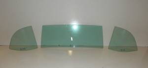 1950-1952 Chevrolet / Oldsmobile / Pontiac Hardtop 3 Piece Rear Back Glass Set DB-COP-50-52-HT-3P