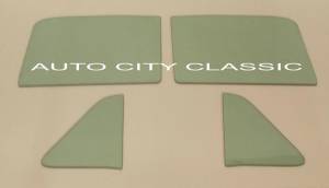 Auto City Classic - 1942, 1946-1948 Plymouth Coupe Convertible Side Glass Set PCONSS4268 - Image 2