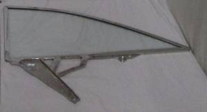 1959-1960 Buick Electra / Cadillac Series 62 / Oldsmobile Series 98 2 Door Hardtop Assembled Quarter Glass Q2241TA-EX