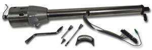 Auto City Classic - 30" Street / Hot Rod Stainless Column Shift Tilt Steering Column with Banjo Wheel Kit SC7002C/P-1411 - Image 4