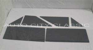 Auto City Classic - 1962-1965 Chevrolet Chevy II / Nova 2 Door Sedan Side Glass Set SS-62-65-NOVA-SD - CUSTOM GREY