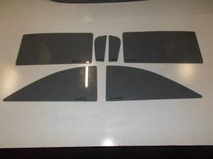 1954-1956 Buick Hardtop / Cadillac Sport Hardtop Convertible Side Glass Set SS-BC-54-56-2CV - Image 3