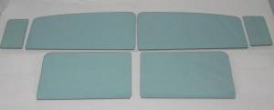1957 Buick / Cadillac 4 Door Hardtop Side Glass Set SS-BC-57-4H