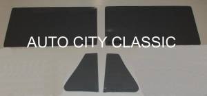 Auto City Classic - 1941 Buick / Cadillac / Oldsmobile Convertible Side Glass Set SS-BCO-41-CV - CUSTOM GREY