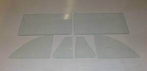 1942, 1946-1947 Buick / Cadillac / Oldsmobile 2 Door Sedan-Coupe Side Glass Set SS-BCO-42-46-47-2S