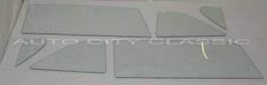 1961-1962 Buick / Chevrolet / Pontiac Oldsmobile 4 Door Sedan Side Glass Set SS-BCOP-61-62-4S