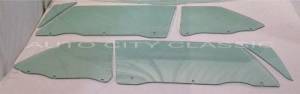 1965 Buick / Chevrolet / Oldsmobile / Pontiac Convertible Side Glass Set SS-BCOP-65-CV