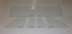1949-1952 Chevrolet / Pontiac 2 Door Coupe Side Glass Set SS-CP-49-52-2C