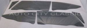 Auto City Classic - 1966 Chevrolet / Pontiac 2 Door Hardtop Side Glass Set SS-CP-66-2H - CUSTOM GREY