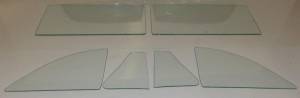 1962-1965 Ford Fairlane / 62-63 Mercury Meteor 2 Door Sedan Side Glass Set SS-FM-62-65-2S