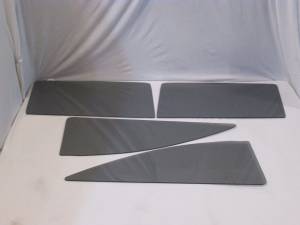 Auto City Classic - 1968 Ford Fairlane / Mercury Montego 2 Door Hardtop Fastback Side Glass Set SS-FM-68-2H-FB - CUSTOM GREY