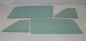 Auto City Classic - 1968 Ford Fairlane / Mercury Montego Convertible Side Glass Set SS-FM-68-CV - ORIGINAL GREEN TINT