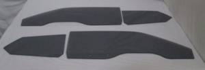 Auto City Classic - 1970-1971 Ford Torino (Fairlane) 2 Door Hardtop Fastback Side Glass Set SS-TORI-70-71-FB - CUSTOM GREY