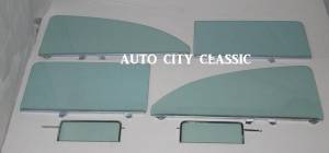 Auto City Classic - 1955-1957 Chevrolet / Pontiac 2 Door Sedan Assembled Side Glass Set SSA-5557CV2S210 - Image 2