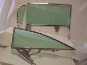 1959-1960 Buick / Cadillac / Oldsmobile 2 Door Hardtop Assembled Side Glass Set SSA-BCO-59-60-2H-EX