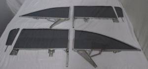 1959-1960 Buick / Cadillac / Oldsmobile 2 Door Hardtop Assembled Side Glass Set SSA-BCO-59-60-2H-EX - Image 3