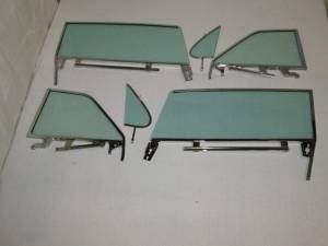 Auto City Classic - 1961-1962 Cadillac Convertible Assembled Side Glass Set SSA-CAD-61-62-CV-EX - Image 2