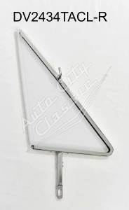 Auto City Classic - 1963-1964 Buick / Cadillac / Chevrolet / Oldsmobile / Pontiac Convertible, Hardtop and Sedan Assembled Vent Glass V2434TA - Image 3