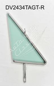 Auto City Classic - 1963-1964 Buick / Cadillac / Chevrolet / Oldsmobile / Pontiac Convertible, Hardtop and Sedan Assembled Vent Glass V2434TA - Image 5