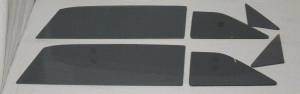 1963-1964 Buick / Chevrolet / Oldsmobile / Pontiac 2 Door Hardtop Side Glass Set SS-BCOP-63-64-2H