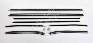 1971-1976 Chevrolet Caprice Convertible Weatherstrip Fuzzy Kit FZ7176CAPCNV