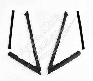 1963-1964 Buick / Chevrolet / Oldsmobile / Pontiac Sedan and Wagon Front Vent Glass Seals V2438TG