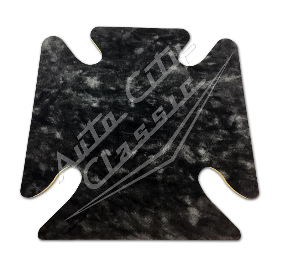 58 Chevrolet Passenger Cars Black Hood Insulation Pad