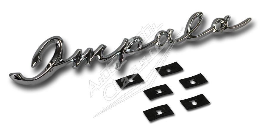 58 Chevrolet Impala Quarter Panel Script- Pair