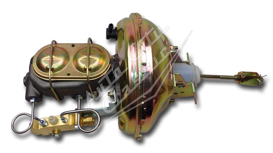 68-1974 GM A Body 11" Brake Booster and Dual Reservoir Master Cylinder BM-68-74-GMA-11