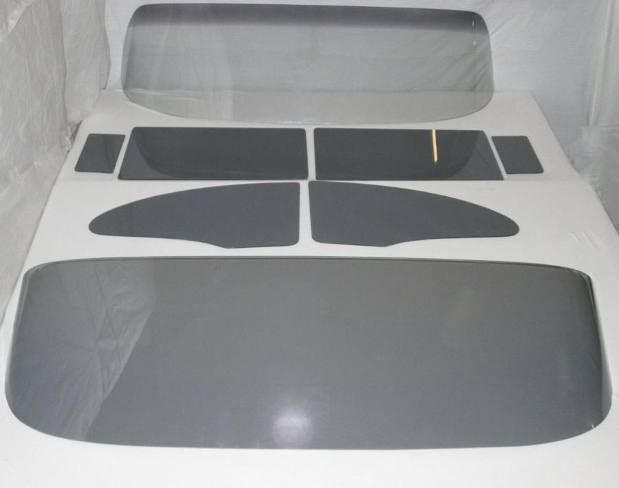 1955-1956 Chevrolet 2 Door Utility Sedan Complete Glass Package CG-CVY-55-56-2US