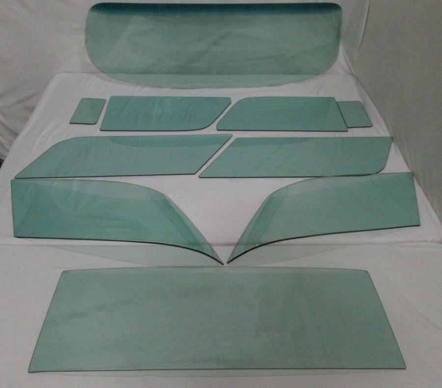 1955-1956 Chevrolet 2 Door Wagon 150 Series Complete Glass Package CG-CVY-55-56-2W-150