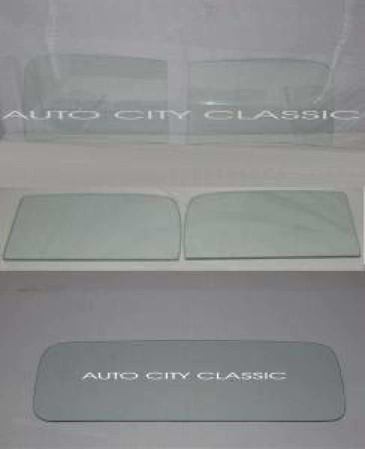 1938-1939 Ford Pickup Complete Glass Package 2 Piece Windshield 389PUPKG2