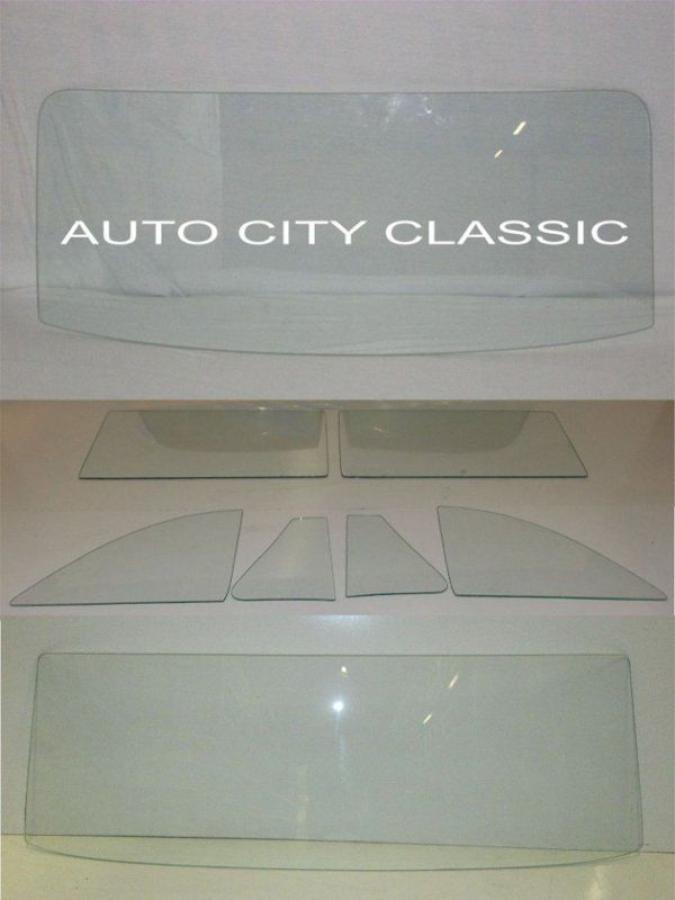 1964-1965 Ford Fairlane 2 Door Sedan Complete Glass Package W619PKG6465