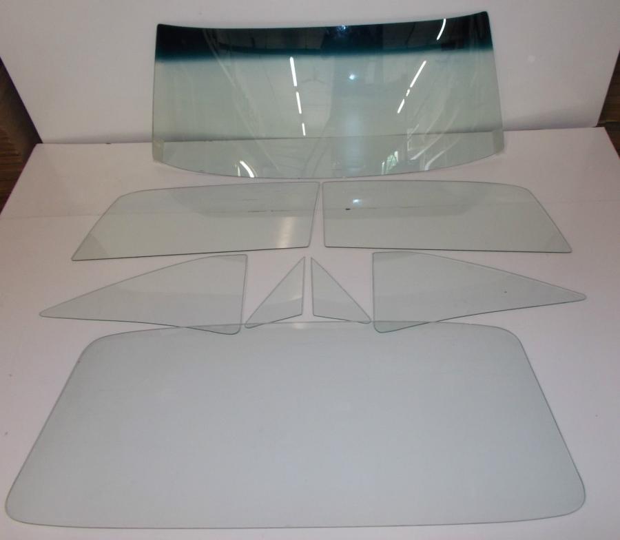 1966-1967 Ford Fairlane / Mercury Comet 2 Door Hardtop Complete Glass Package W667HTPKG