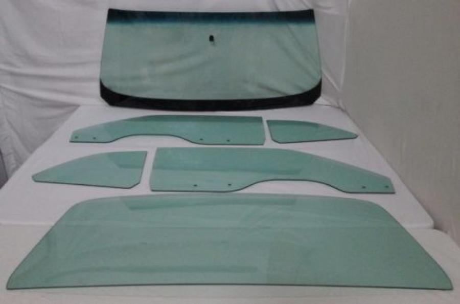 1970-1971 Ford Torino (Fairlane) 2 Door Hardtop Complete Glass Package 7071TORHTPKG
