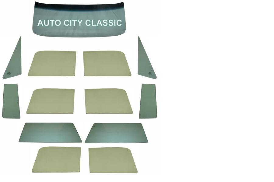 1968-1972 Chevrolet / GMC Panel and Suburban Complete Glass Package 2 Piece Back Glass CGCP-68-72-SUB-B