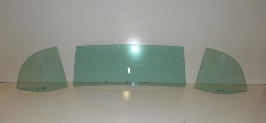 1950-1952 Coupe Bel Air / Catalina Hardtop Convertible 3 Piece Back Glass BG34952
