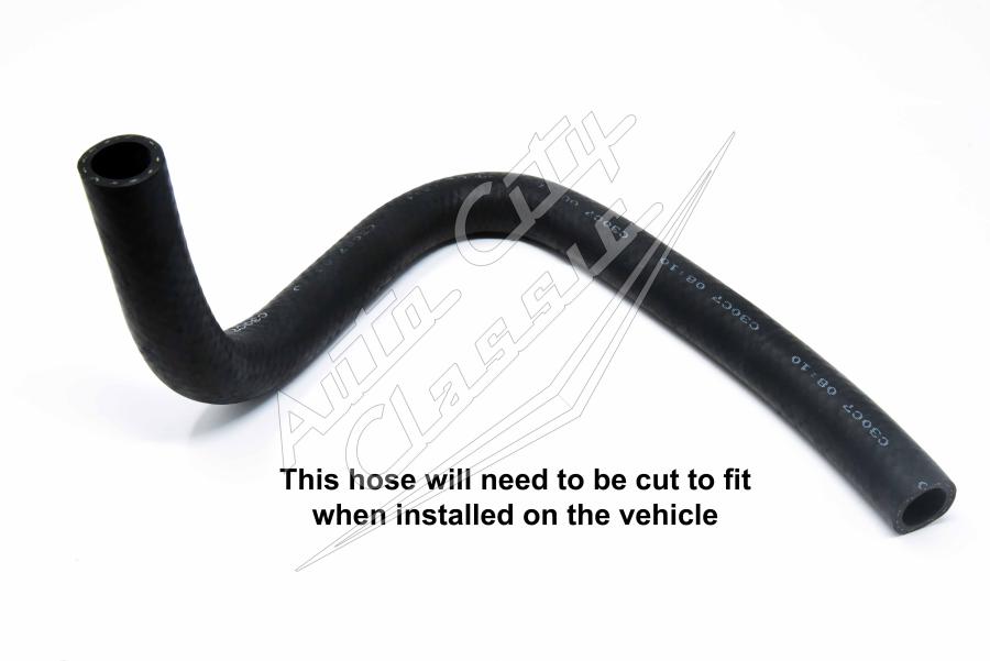 58 Chevrolet Passenger Cars Heater Control Valve Hose