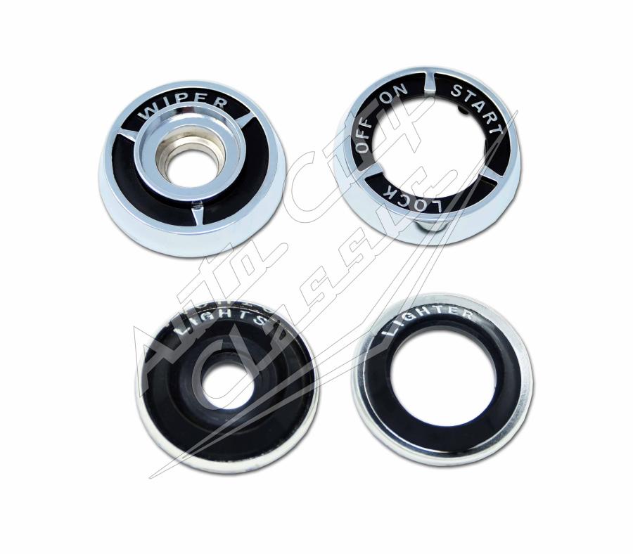 58 Chevrolet Passenger Cars Dash Bezel Set