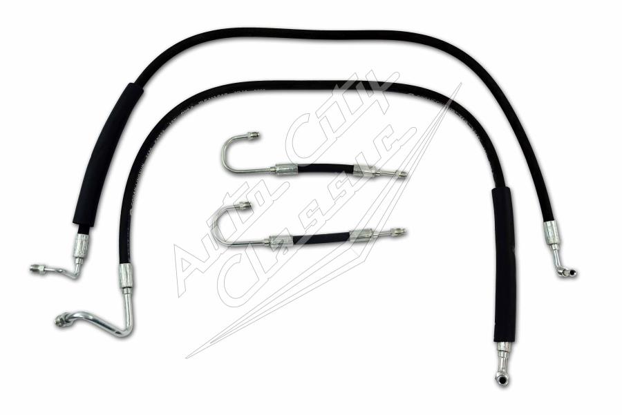 58-1959 Chevrolet Passenger Cars Power Steering Hoses with Foam Covers