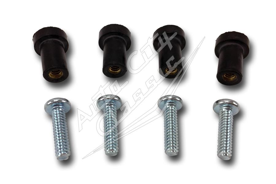 58 Chevrolet Passenger Cars Wiper Motor to Body Threaded Rubber Nut