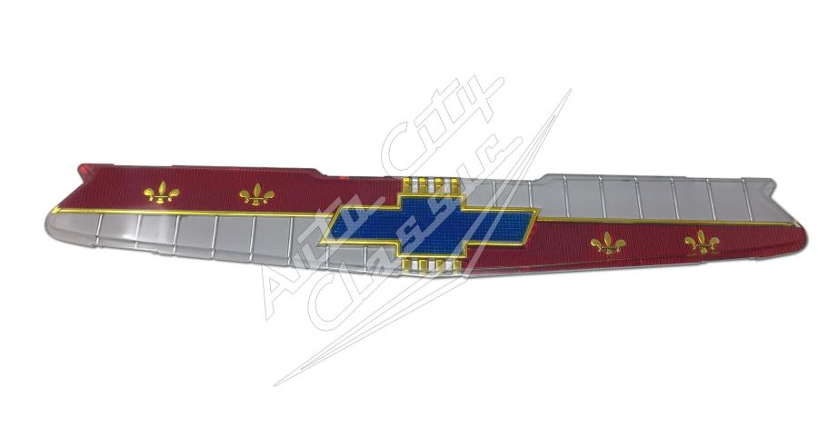 58 Chevrolet 6 Cylinder Passenger Cars Trunk Emblem Insert