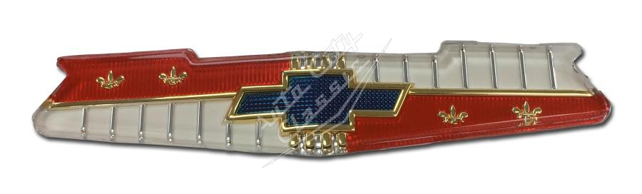 58 Chevrolet V8 Hood Emblem Insert